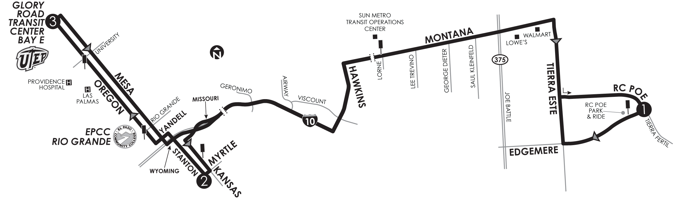 Sun Metro Route 75